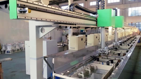 電鍍機械手生產線